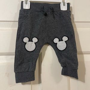 Disney Baby Mickey Mouse Sweatpants Size 0-3 Months